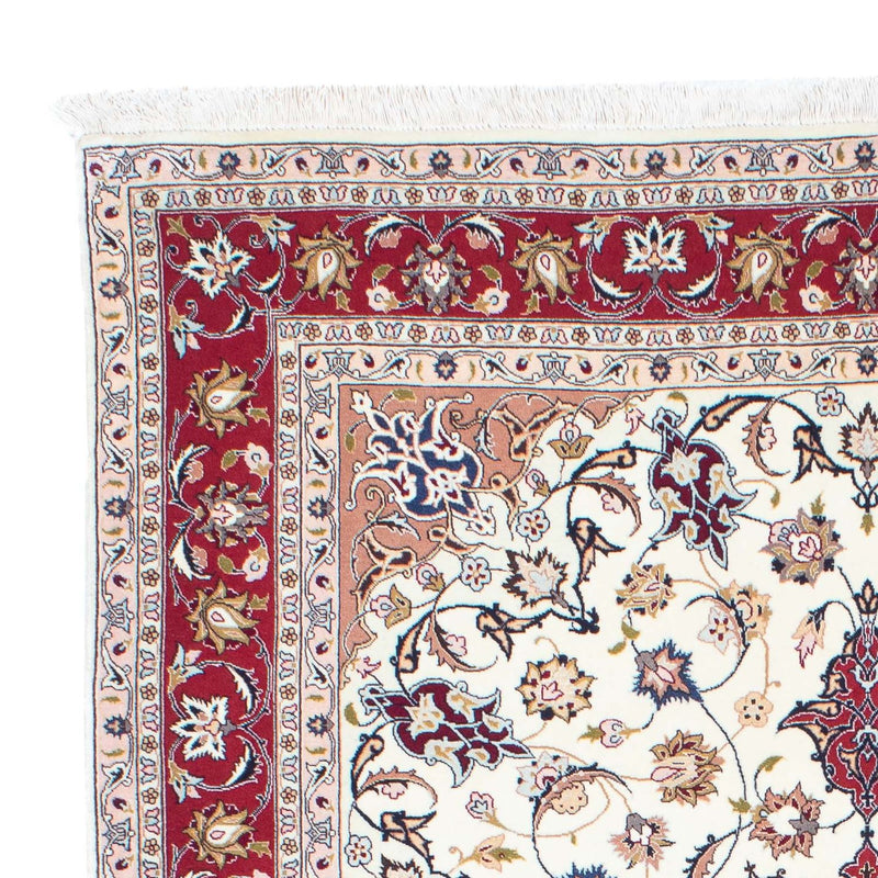 Tapis persan - Tabriz - Royal - 197 x 151 cm - beige