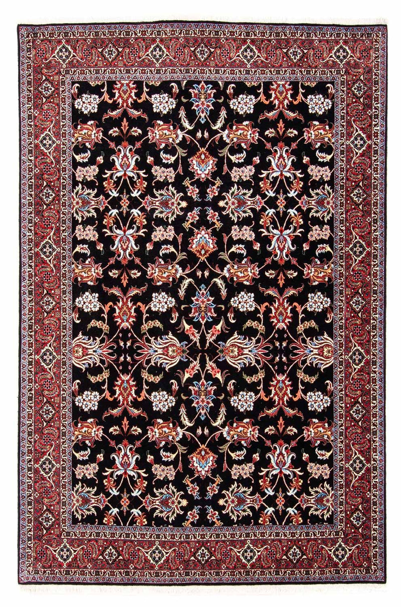 Tapis persan - Bidjar - 244 x 168 cm - bleu foncé
