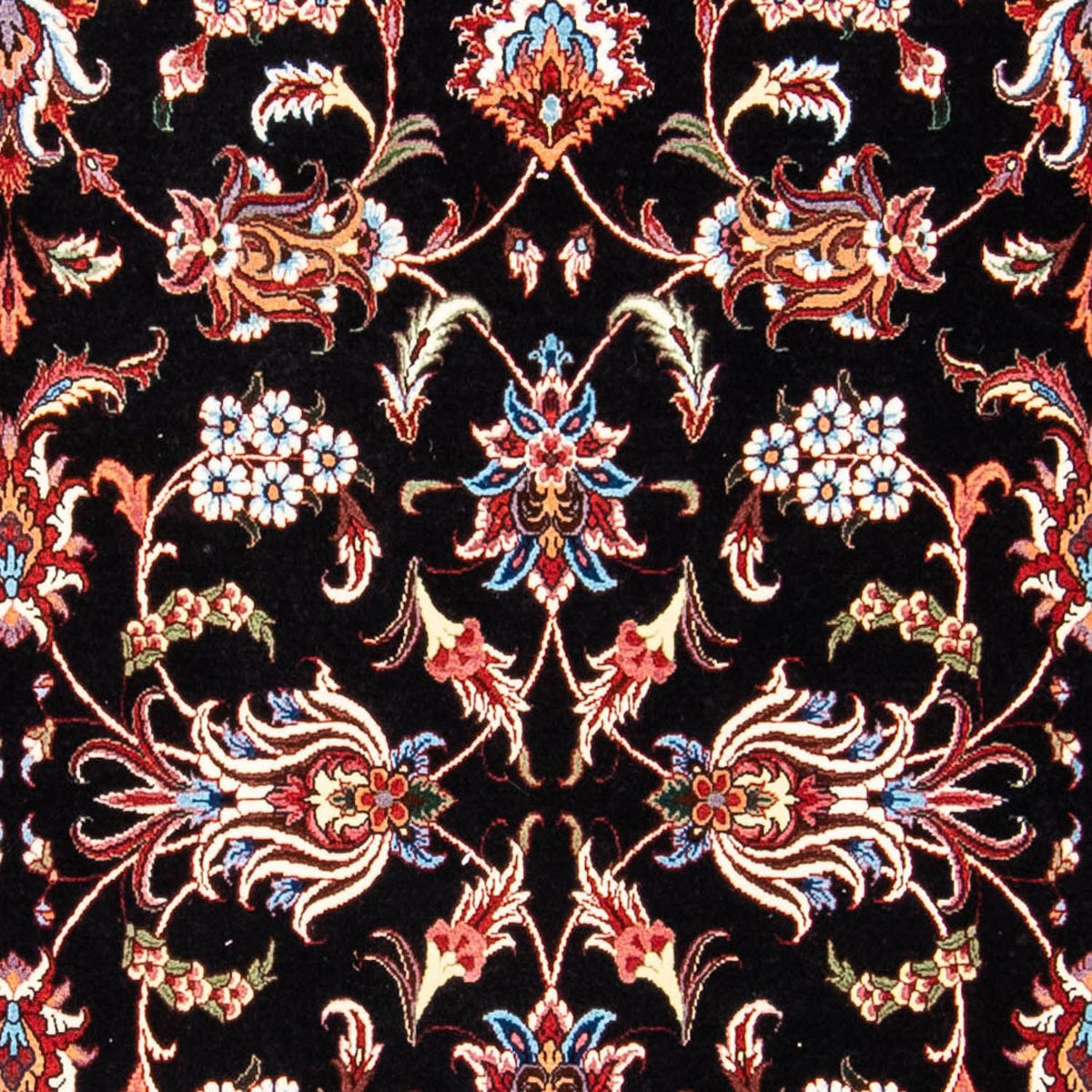 Tapis persan - Bidjar - 244 x 168 cm - bleu foncé