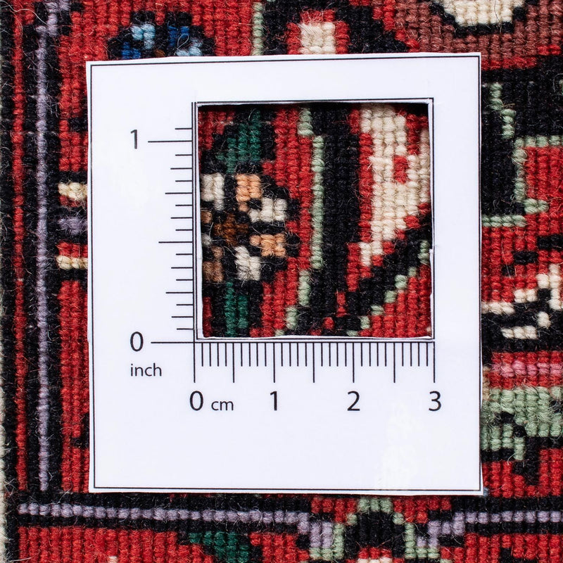 Tapis persan - Bidjar - 244 x 168 cm - bleu foncé