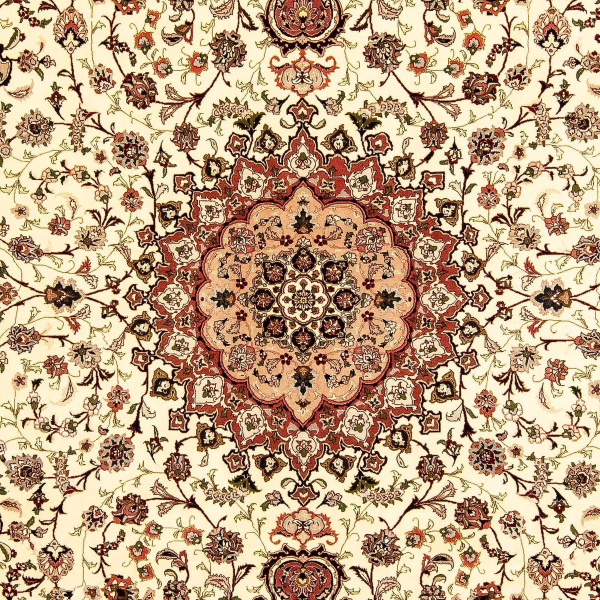 Tapis persan - Tabriz - Royal - 359 x 248 cm - beige