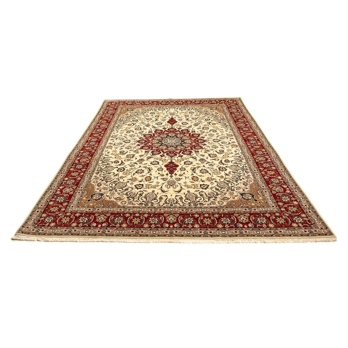 Tapis persan - Tabriz - Royal - 348 x 254 cm - beige