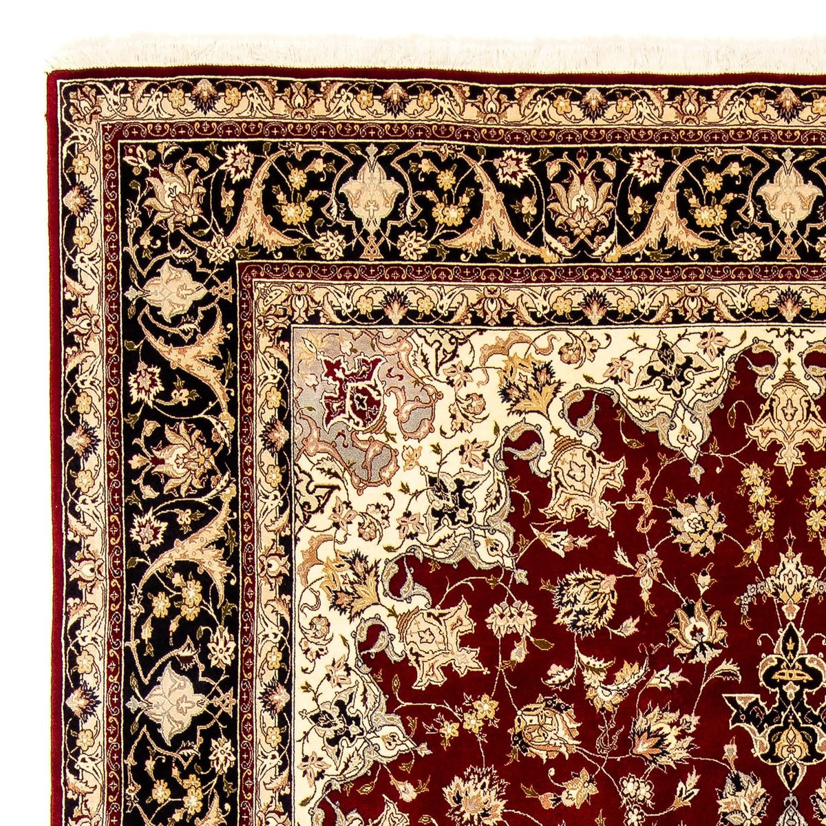 Tapis persan - Tabriz - Royal - 352 x 249 cm - rouge foncé