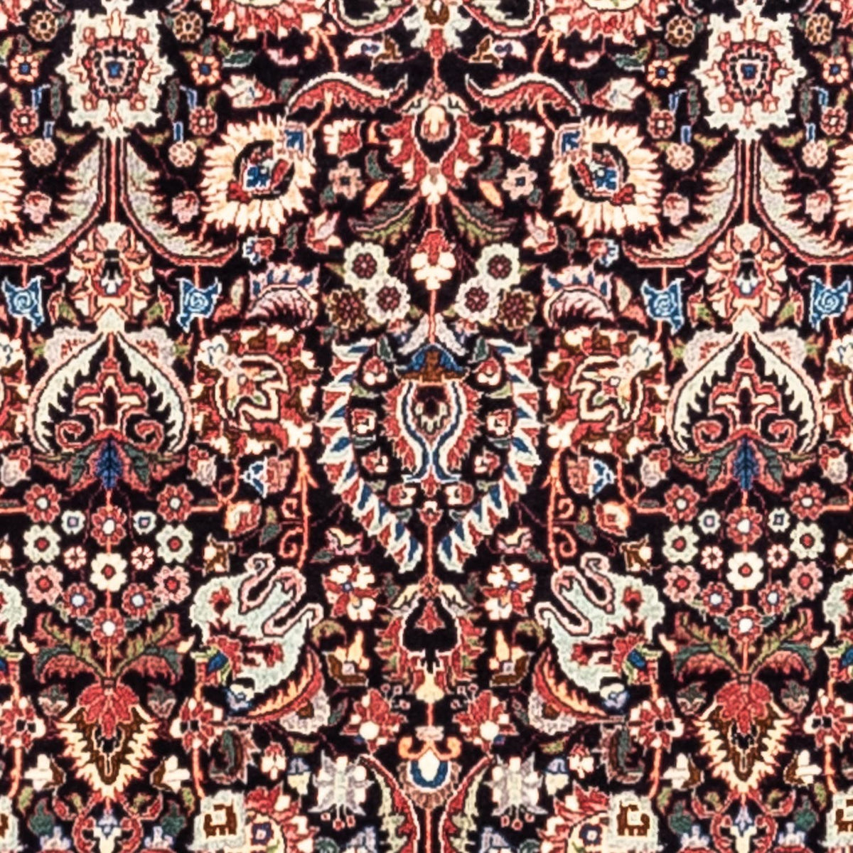 Tapis persan - Bidjar - 348 x 258 cm - bleu foncé