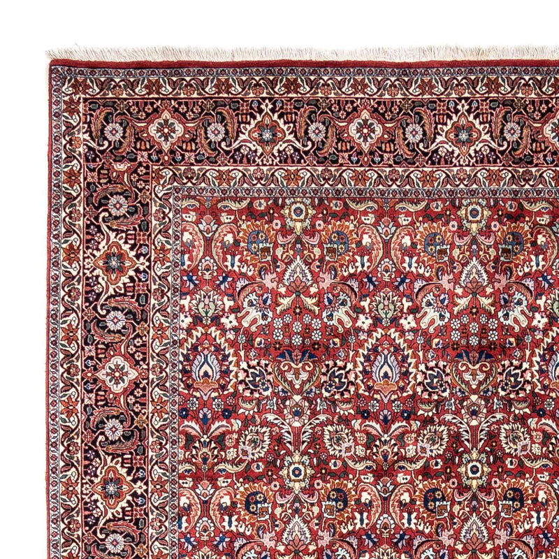 Tapis persan - Bidjar - 343 x 255 cm - rouge
