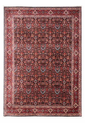 Tapis persan - Bidjar - 342 x 256 cm - bleu foncé