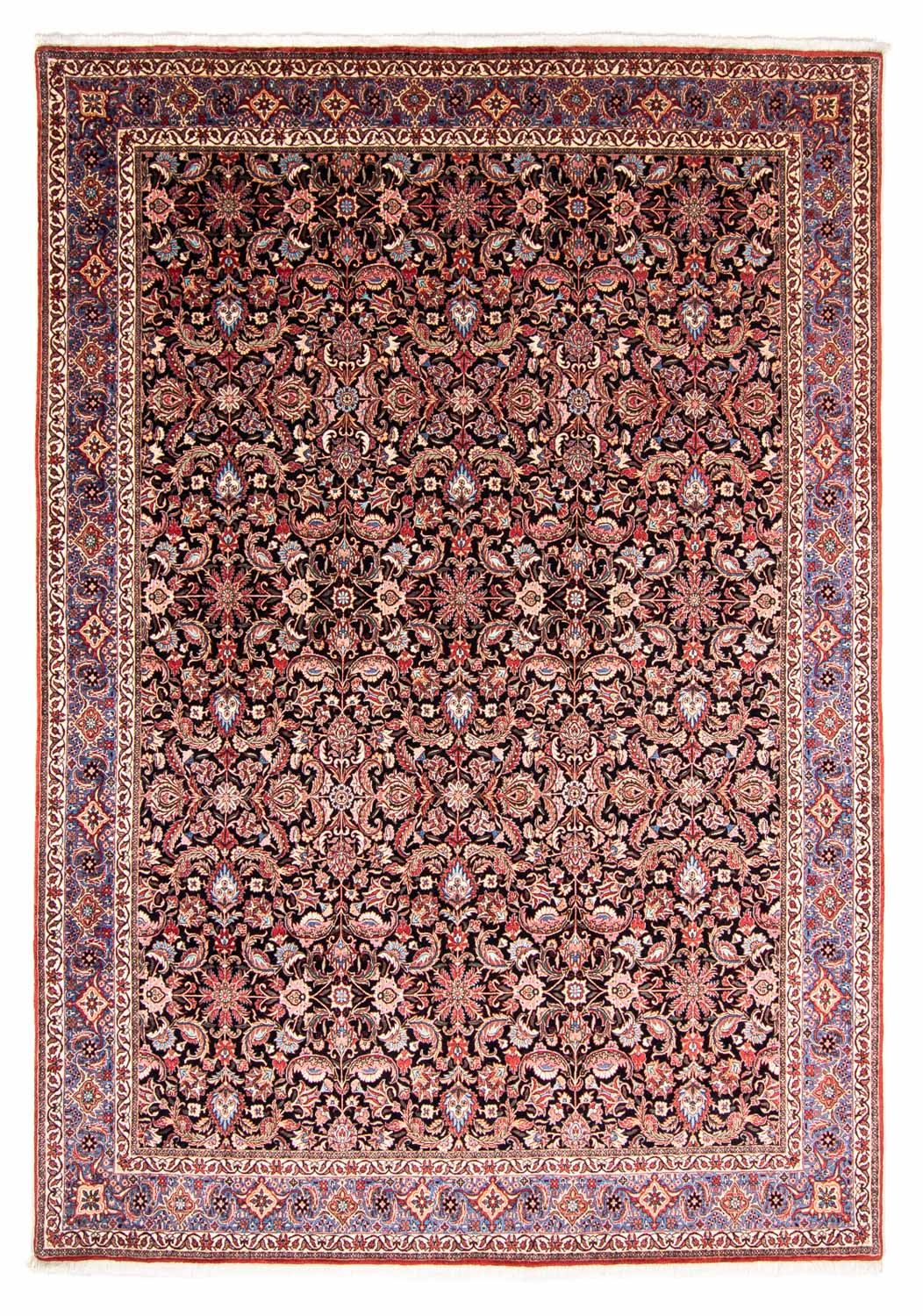 Tapis persan - Bidjar - 351 x 256 cm - rouge clair
