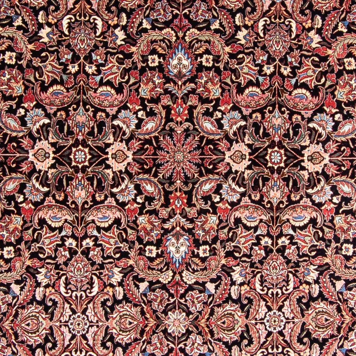 Tapis persan - Bidjar - 351 x 256 cm - rouge clair
