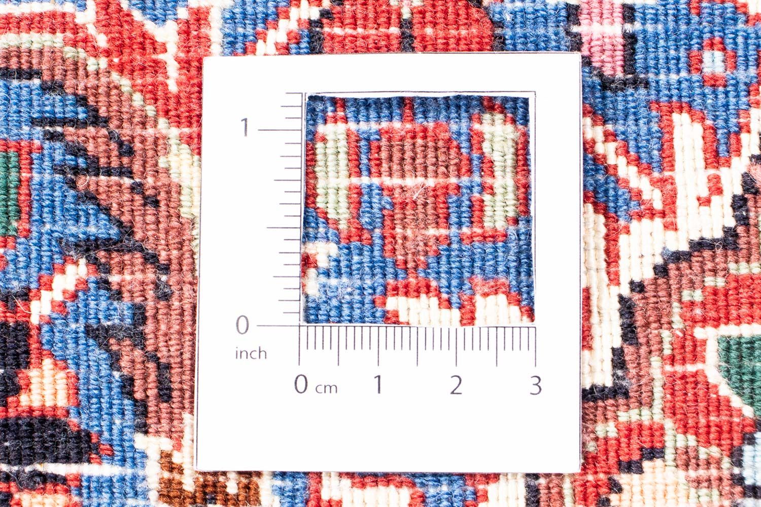 Tapis persan - Bidjar - 351 x 256 cm - rouge clair