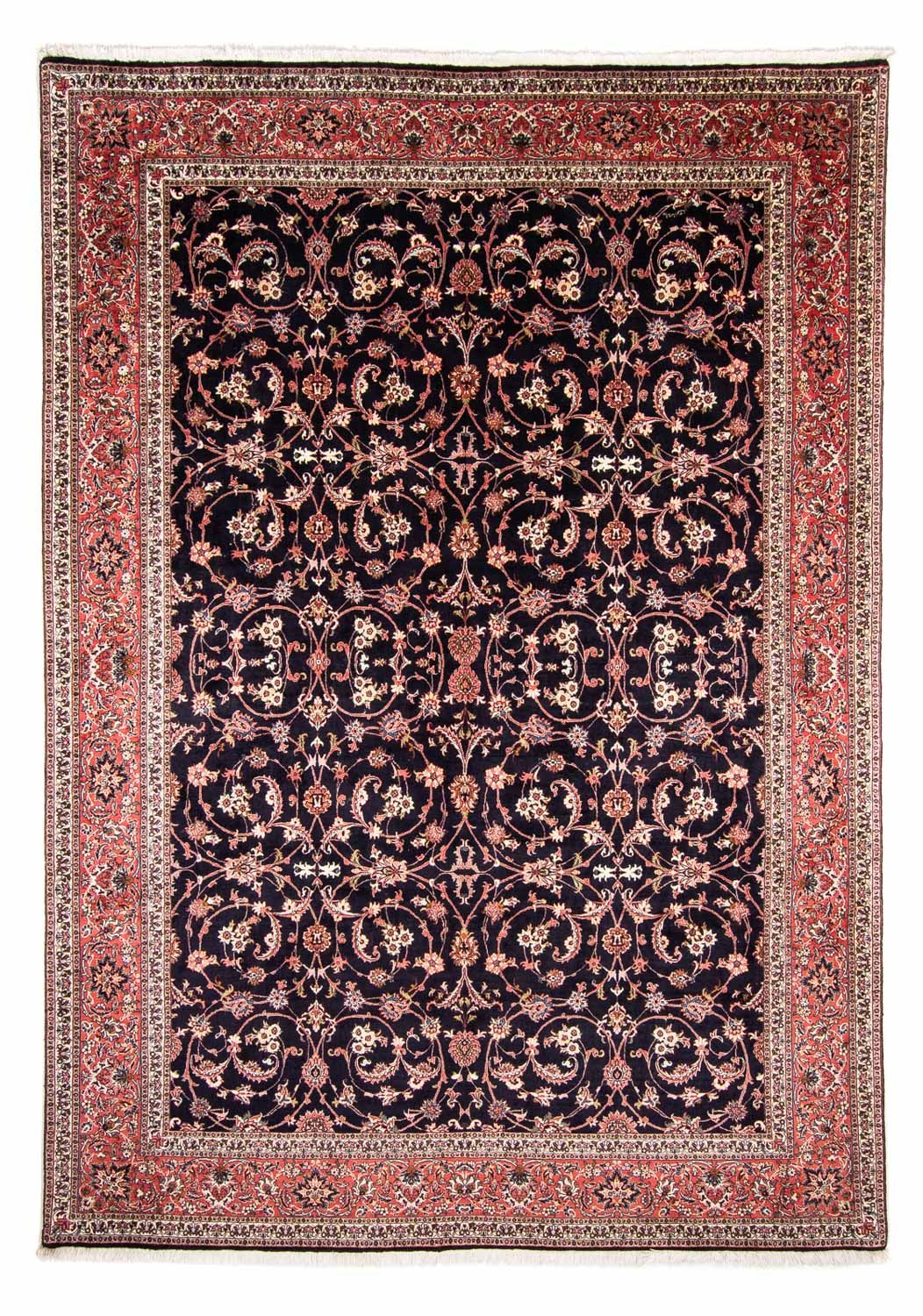 Tapis persan - Bidjar - 350 x 257 cm - bleu foncé