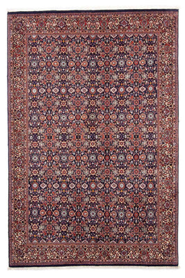 Tapis persan - Bidjar - 247 x 163 cm - bleu foncé