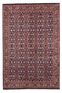 Tapis persan - Bidjar - 247 x 163 cm - bleu foncé