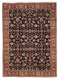 Tapis persan - Bidjar - 225 x 166 cm - bleu foncé