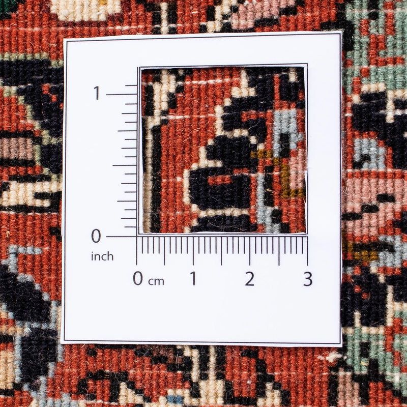 Tapis persan - Bidjar - 225 x 166 cm - bleu foncé