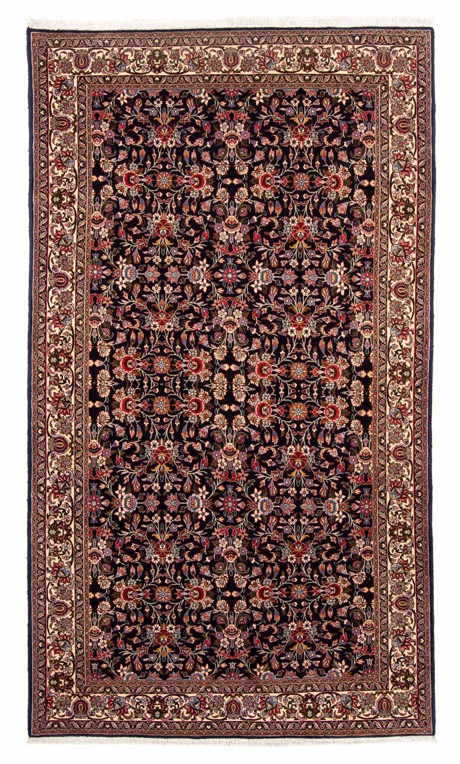Tapis persan - Bidjar - 266 x 150 cm - bleu foncé
