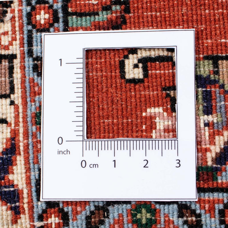 Tapis persan - Bidjar - 238 x 151 cm - rouge clair