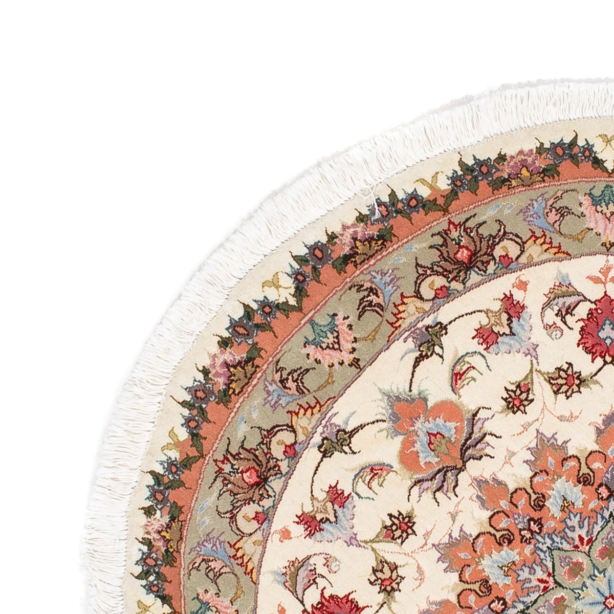 Tapis de Tabriz - 50 rangs Tapis 100x100cm - Tapis persan