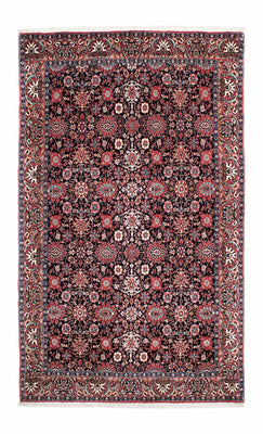 Tapis persan - Bidjar - 219 x 130 cm - bleu foncé