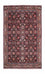 Tapis persan - Bidjar - 219 x 130 cm - bleu foncé