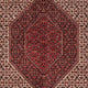 Tapis persan - Bidjar - 251 x 171 cm - rouge foncé
