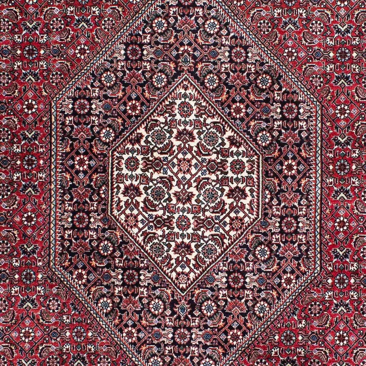 Tapis persan - Bidjar - 209 x 128 cm - rouge