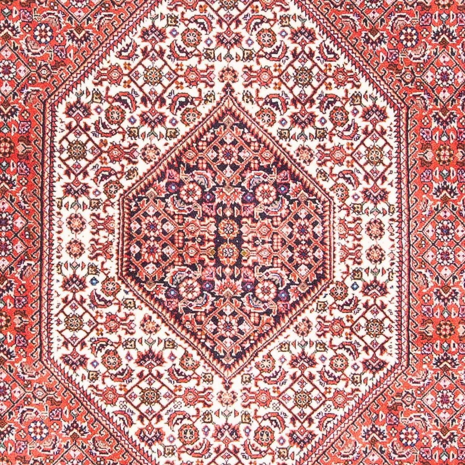 Tapis persan - Bidjar - 175 x 110 cm - rouge clair