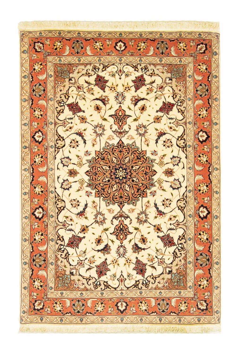 Tapis persan - Tabriz - Royal - 149 x 103 cm - beige