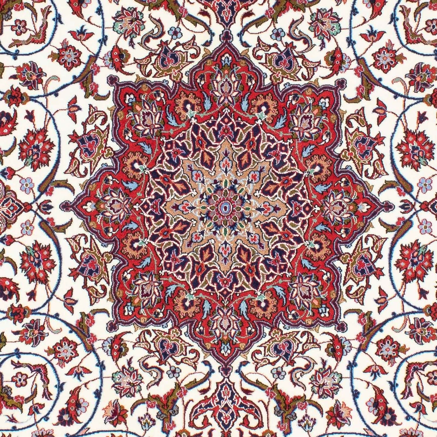 Tapis persan - Isfahan - Premium - 235 x 158 cm - beige