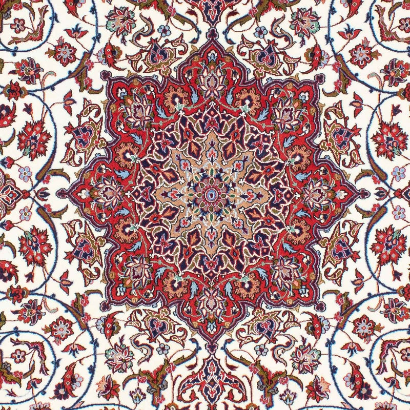 Tapis persan - Isfahan - Premium - 235 x 158 cm - beige