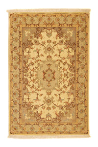 Tapis persan - Tabriz - Royal - 149 x 99 cm - beige