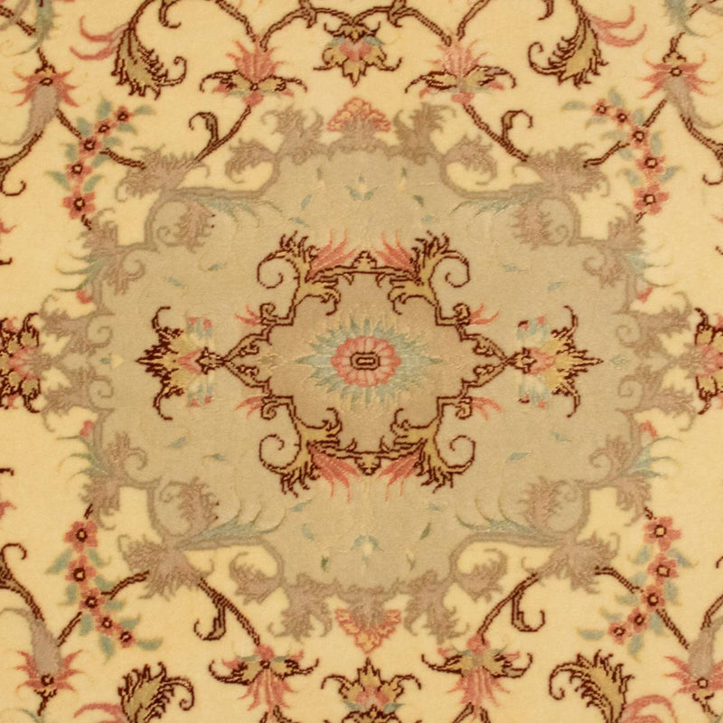 Tapis persan - Tabriz - Royal - 149 x 99 cm - beige