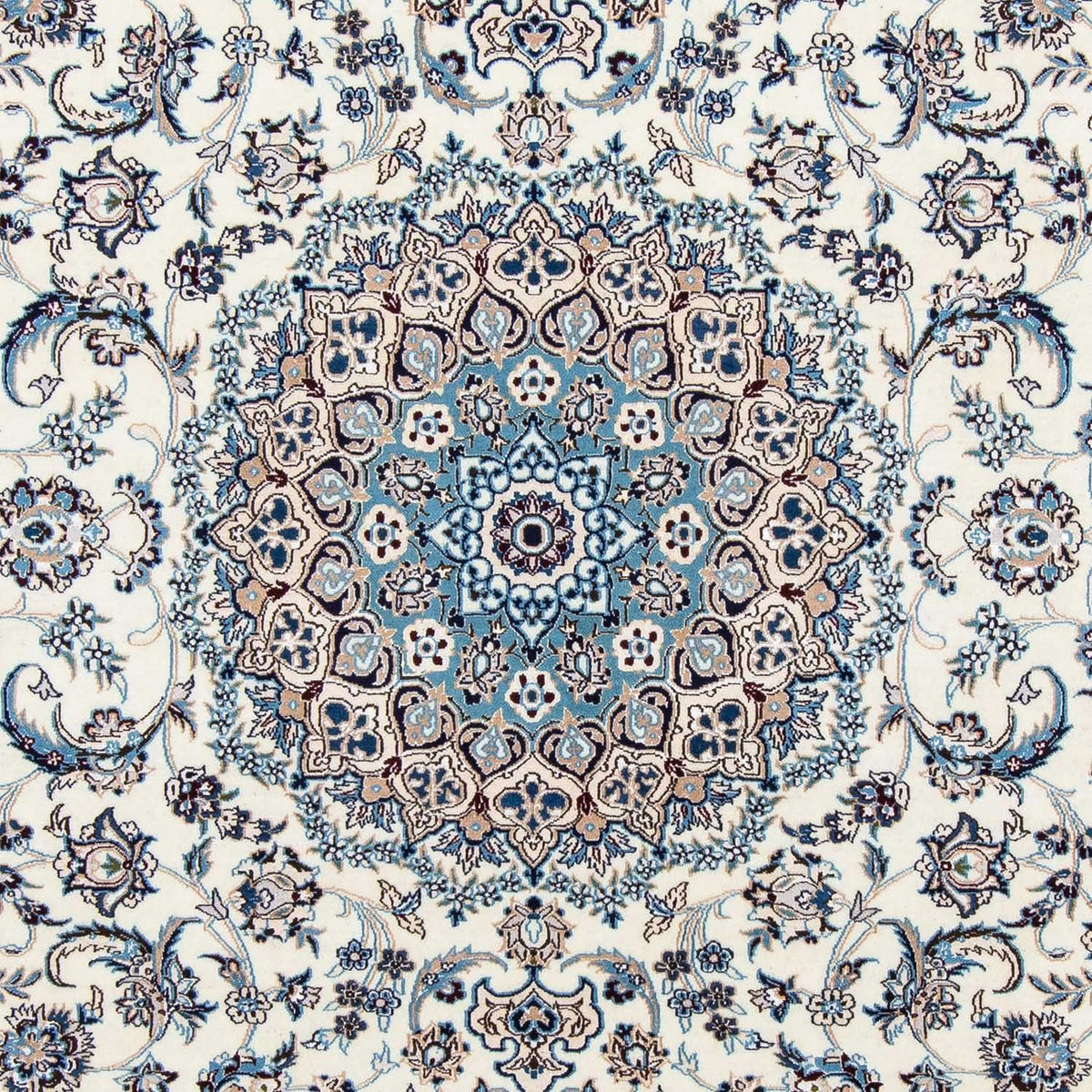 Tapis persan - Nain - Royal - 303 x 206 cm - beige