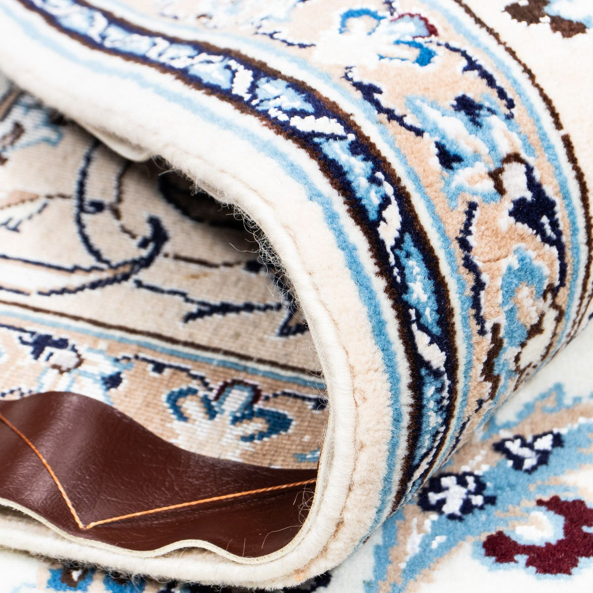 Tapis persan - Nain - Royal - 303 x 206 cm - beige