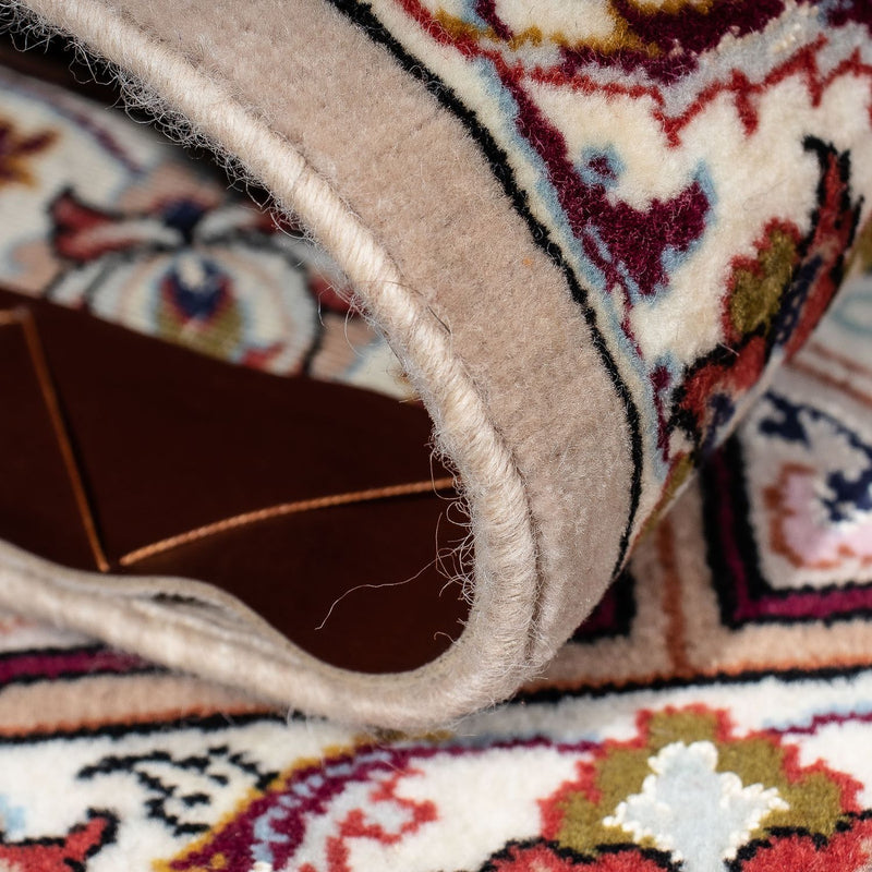 Tapis persan - Isfahan - Premium - 103 x 70 cm - marron clair