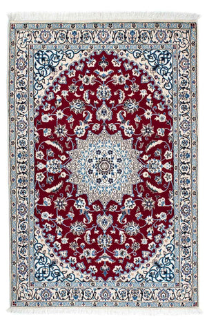 Tapis persan - Nain - Royal - 175 x 112 cm - rouge foncé