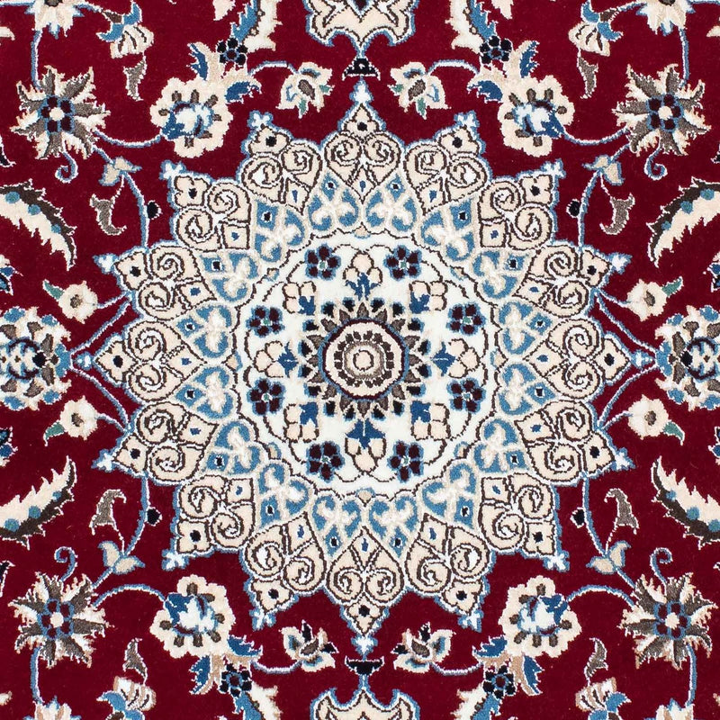 Tapis persan - Nain - Royal - 175 x 112 cm - rouge foncé