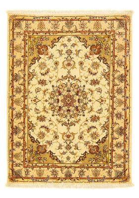 Tapis persan - Tabriz - Royal - 141 x 103 cm - beige