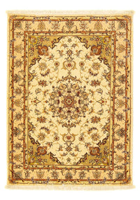 Tapis persan - Tabriz - Royal - 141 x 103 cm - beige