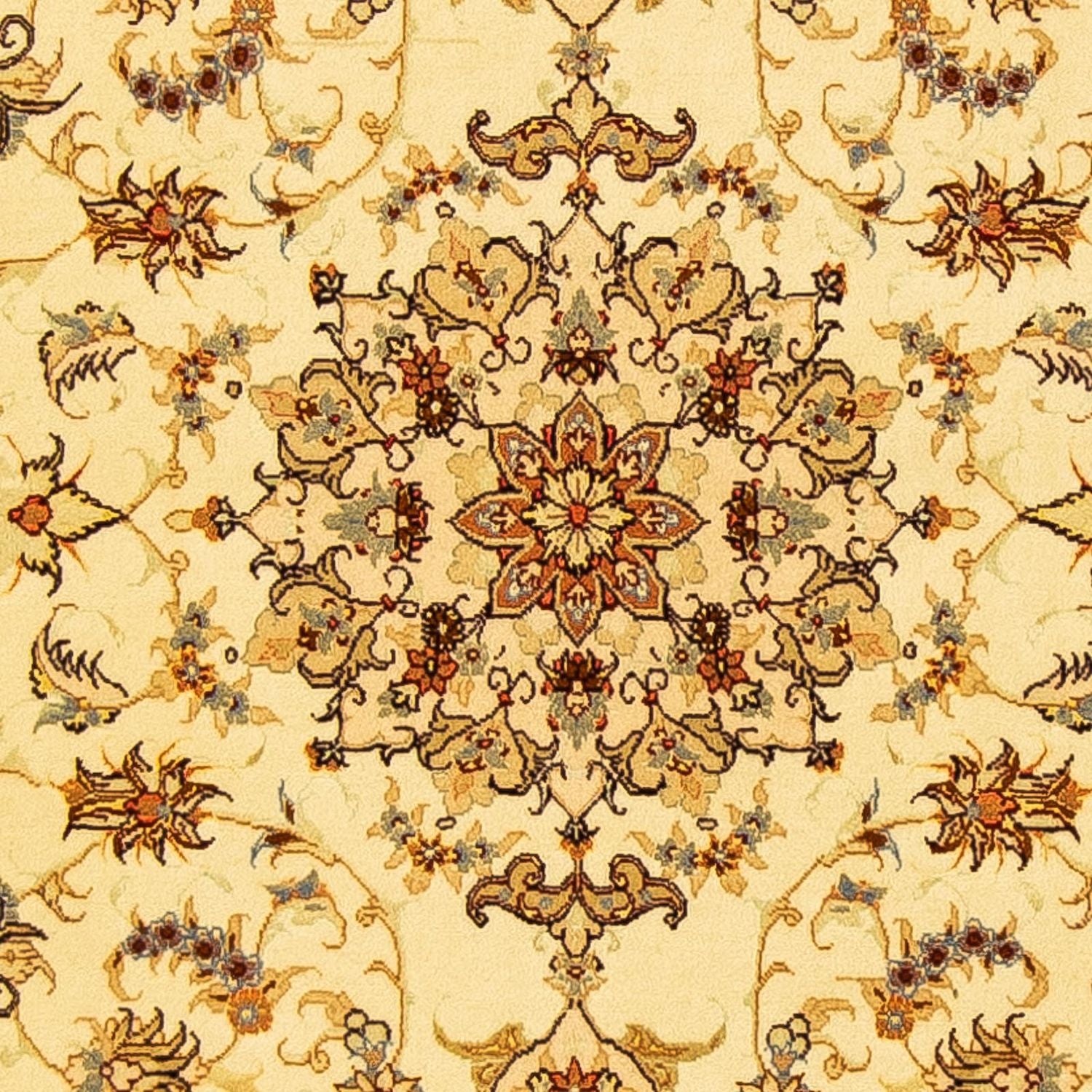 Tapis persan - Tabriz - Royal - 141 x 103 cm - beige