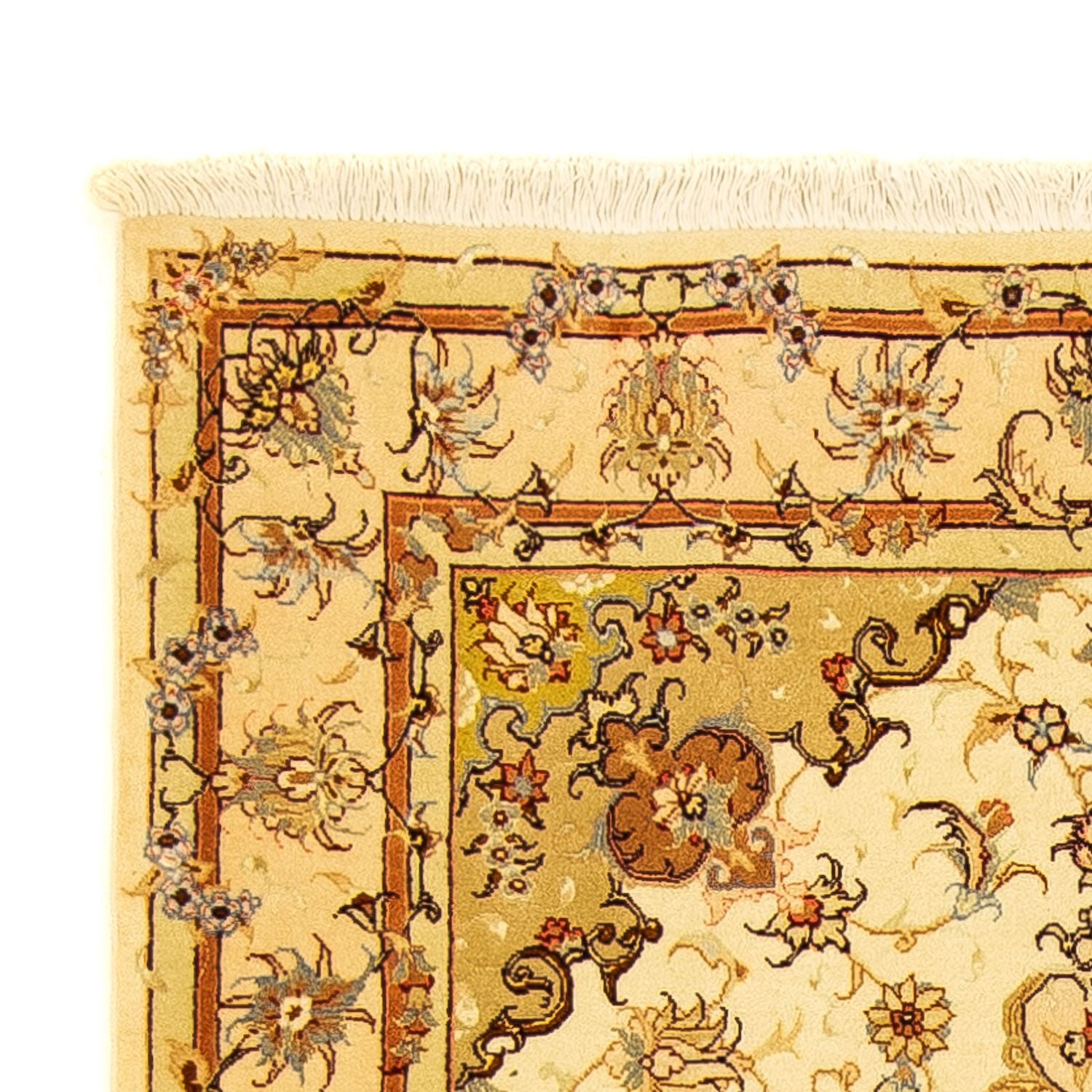 Tapis persan - Tabriz - Royal - 141 x 103 cm - beige
