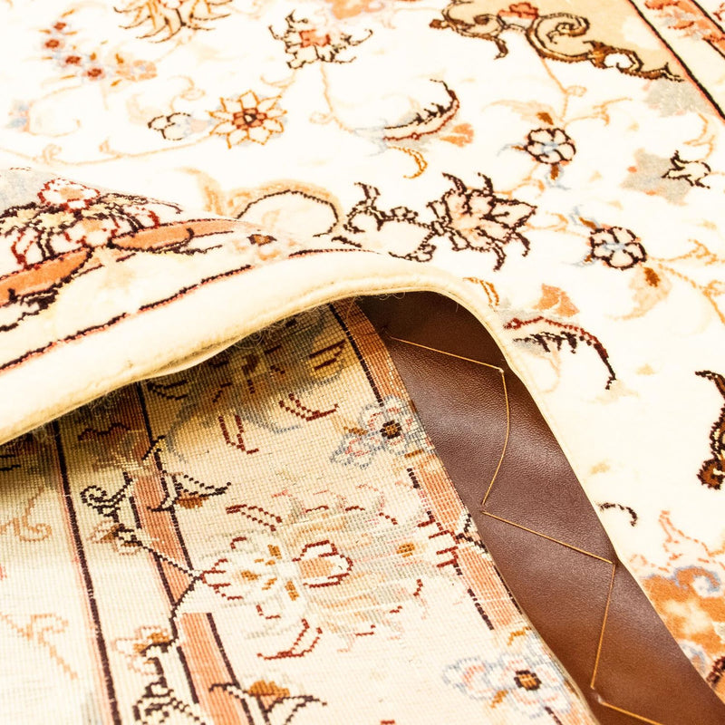 Tapis persan - Tabriz - Royal - 141 x 103 cm - beige