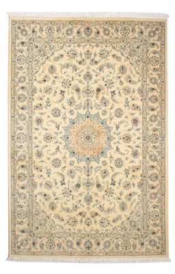 Tapis persan - Nain - Royal - 198 x 137 cm - beige