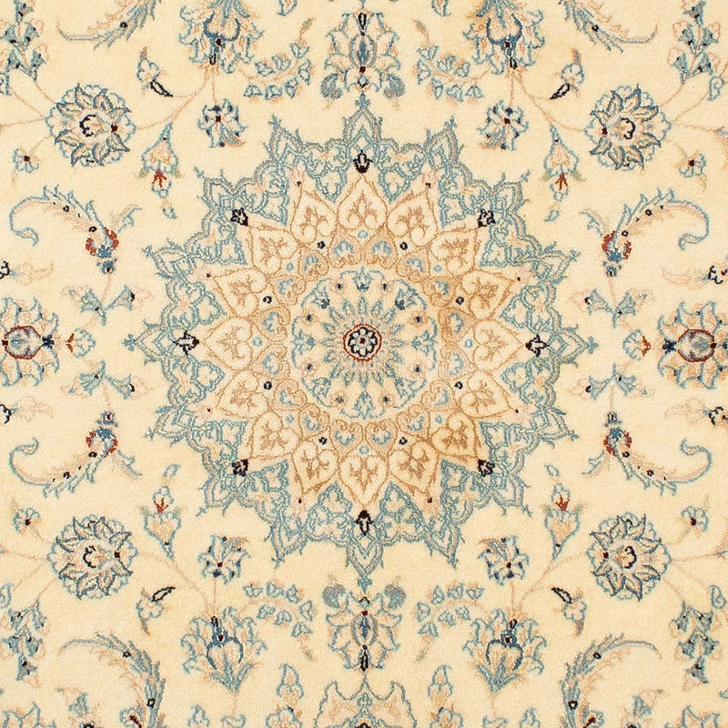 Tapis persan - Nain - Royal - 198 x 137 cm - beige