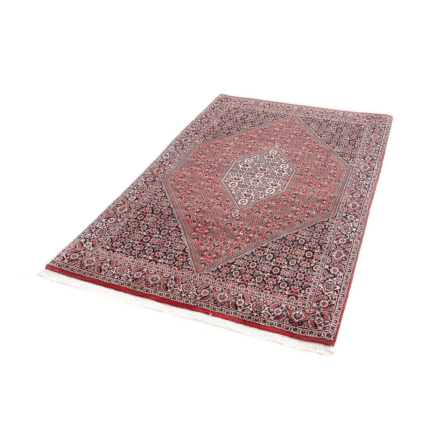 Tapis persan - Bidjar - 176 x 110 cm - rouge clair