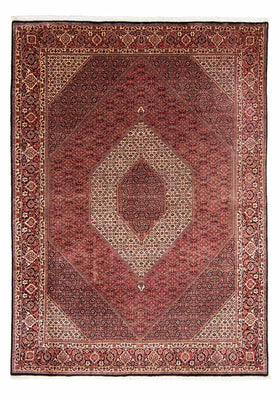 Tapis persan - Bidjar - 340 x 252 cm - rouge clair