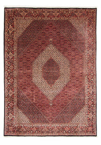 Tapis persan - Bidjar - 340 x 252 cm - rouge clair