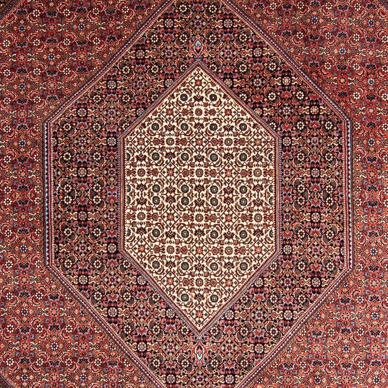 Tapis persan - Bidjar - 358 x 255 cm - rouge clair
