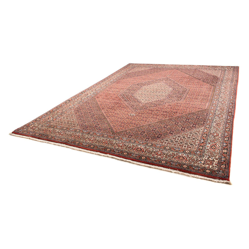 Tapis persan - Bidjar - 358 x 255 cm - rouge clair