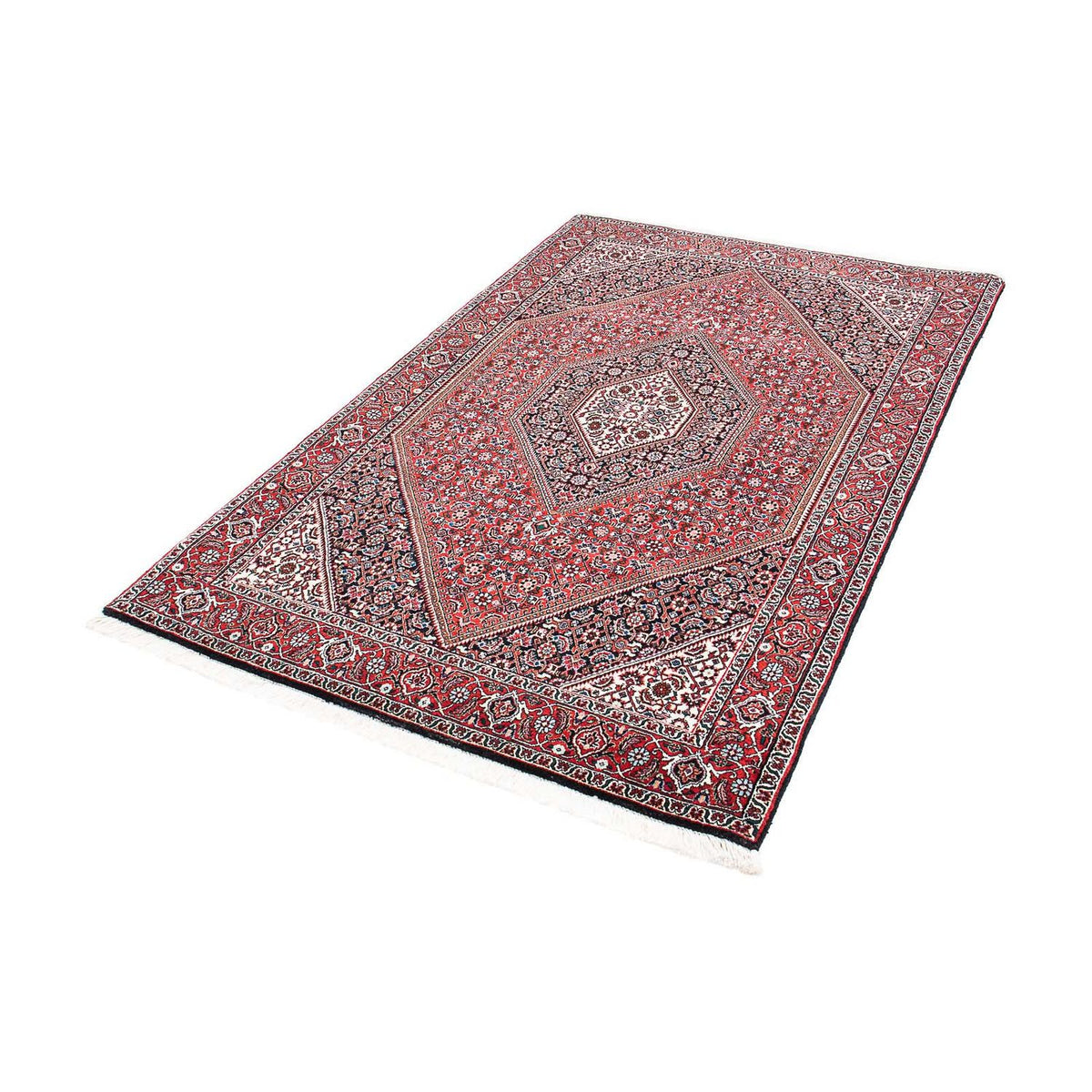 Tapis persan - Bidjar - 173 x 111 cm - rouge clair