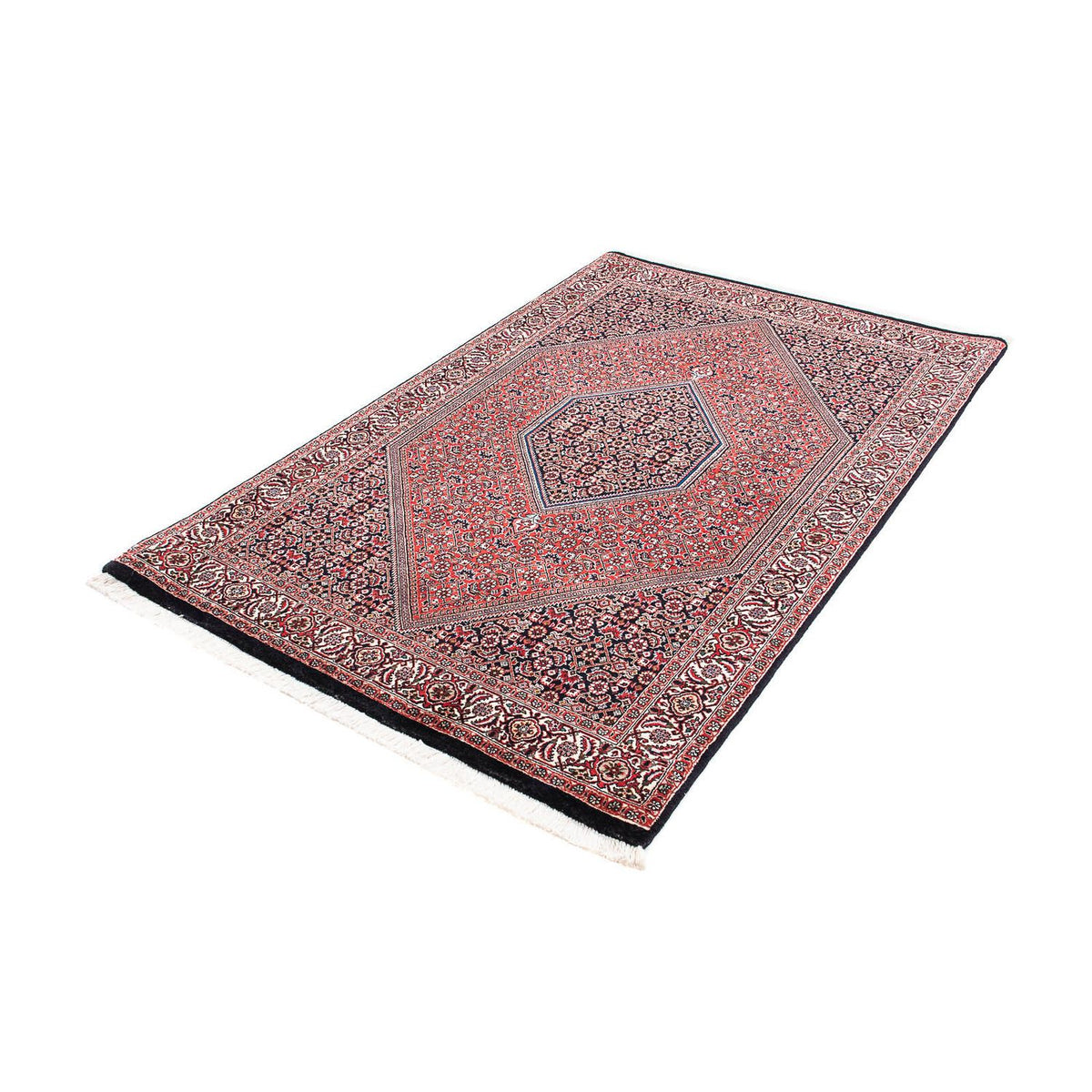 Tapis persan - Bidjar - 183 x 110 cm - rouge clair